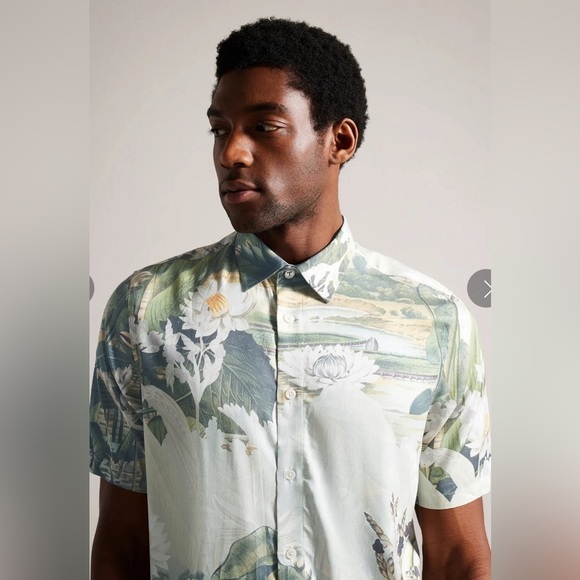 Ted Baker Oulart Button Down Top - Picture 7 of 8